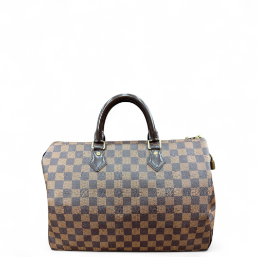 Louis Vuitton Speedy 35 Damier Ebene Brown