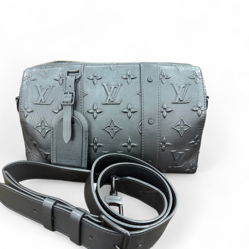 Louis Vuitton City Keepall Empreinte Monogram Black