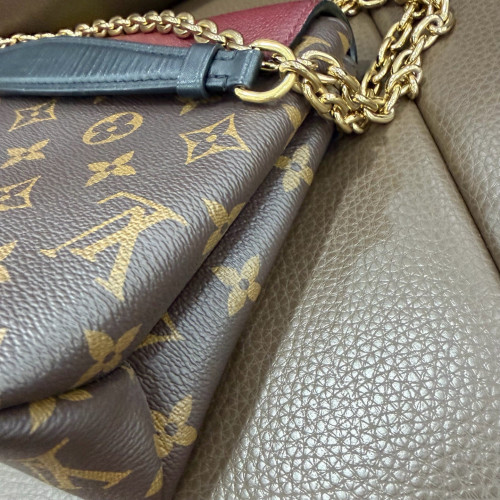 Louis Vuitton Pallas Chain Monogram Brown Purple