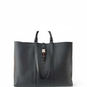 Gucci Tote Bag Calfskin Black
