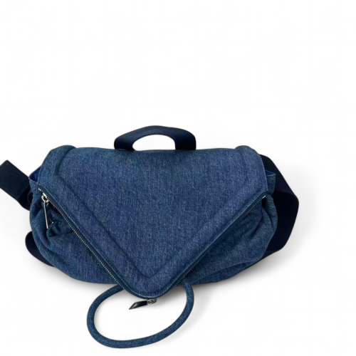 Bottega Veneta Beak Belt Bag Denim Blue