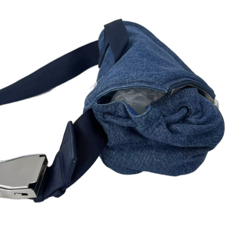 Bottega Veneta Beak Belt Bag Denim Blue