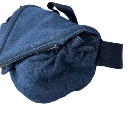 Bottega Veneta Beak Belt Bag Denim Blue