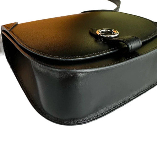 Moynat Crossbody Bag Smooth Calfskin Black Moynat Crossbody Bag Smooth Calfskin Black