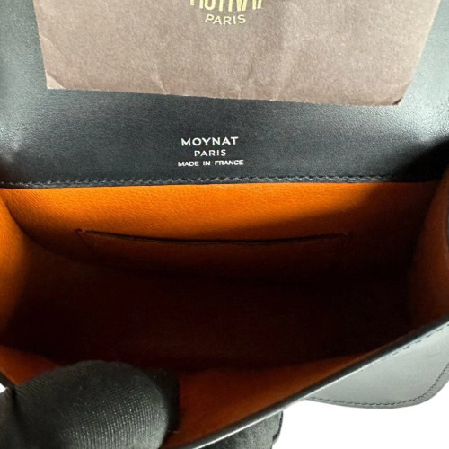 Moynat Crossbody Bag Smooth Calfskin Black Moynat Crossbody Bag Smooth Calfskin Black