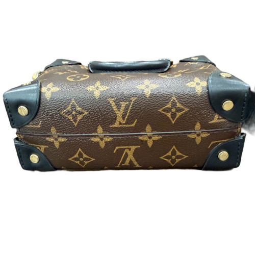 Louis Vuitton Petite Malle Souple Monogram Brown Black