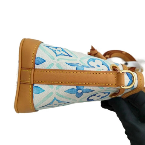 Louis Vuitton Nano Noe Monogram Giant Light Blue