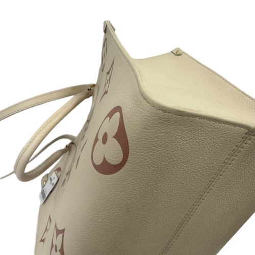 Louis Vuitton Onthego MM Empreinte Monogram Giant Beige Pink