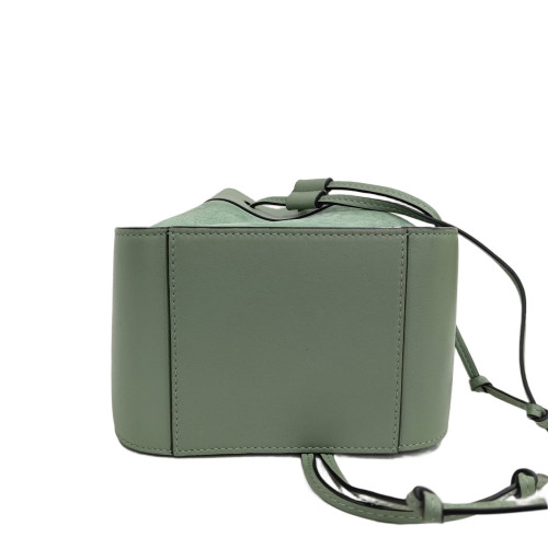 Loewe Mini Hammock Calfskin Suede Green
