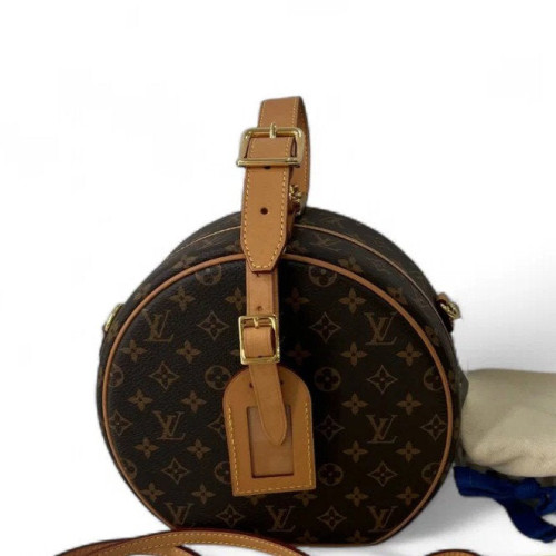 Louis Vuitton Petite Boite Chapeau Monogram Brown
