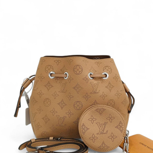 Louis Vuitton Bella Bucket Bag Mahina Brown
