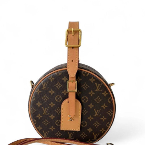 Louis Vuitton Petite Boite Chapeau Monogram Brown