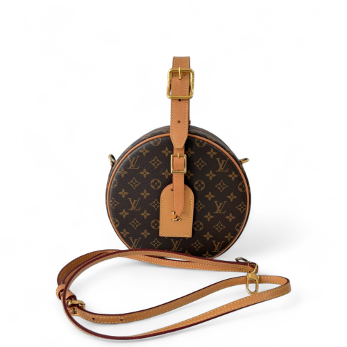 Louis Vuitton Petite Boite Chapeau Monogram Brown