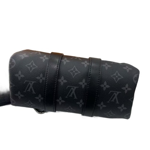 Louis Vuitton Keepall 25 Monogram Eclipse Black