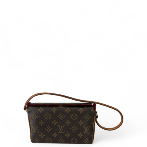 Louis Vuitton Recital Shoulder Bag Monogram Brown