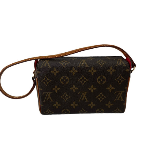 Louis Vuitton Recital Shoulder Bag Monogram Brown