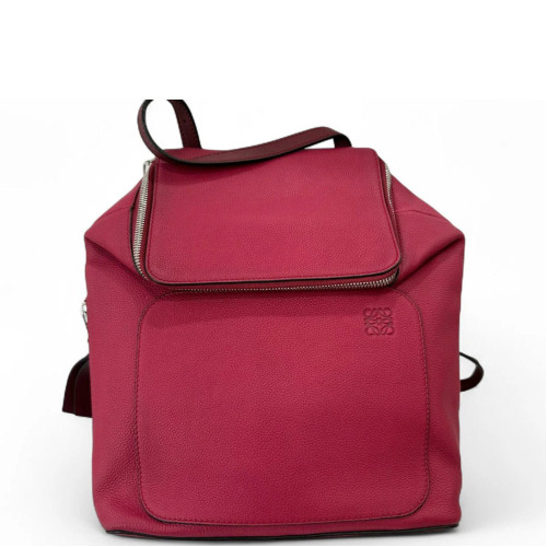Loewe Backpack Grained Calfskin Red Loewe Backpack Grained Calfskin Red