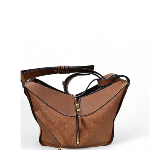 Loewe Small Hammock Anagram Debossed Calfskin Brown Loewe Small Hammock Anagram Debossed Calfskin Brown