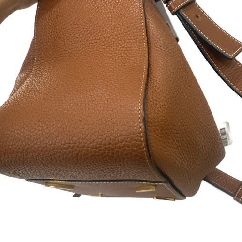 Loewe Small Hammock Anagram Debossed Calfskin Brown Loewe Small Hammock Anagram Debossed Calfskin Brown