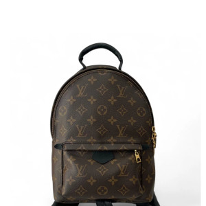Louis Vuitton Palm Springs Backpack PM Monogram Brown Black