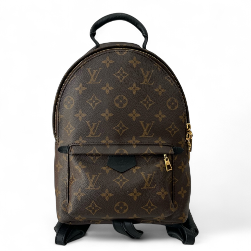 Louis Vuitton Palm Springs Backpack PM Monogram Brown Black