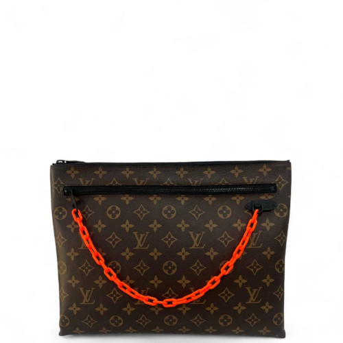 Louis Vuitton Clutch Monogram Brown