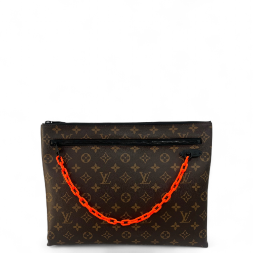 Louis Vuitton Clutch Monogram Brown