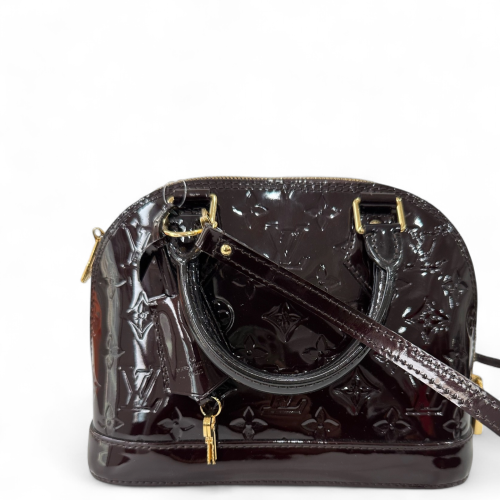 Louis Vuitton Alma BB Vernis Amarante