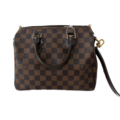 Louis Vuitton Speedy Bandouliere 25 Damier Ebene Brown