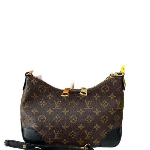 Louis Vuitton Shoulder Bag Monogram Brown Black