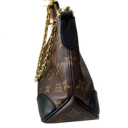 Louis Vuitton Shoulder Bag Monogram Brown Black