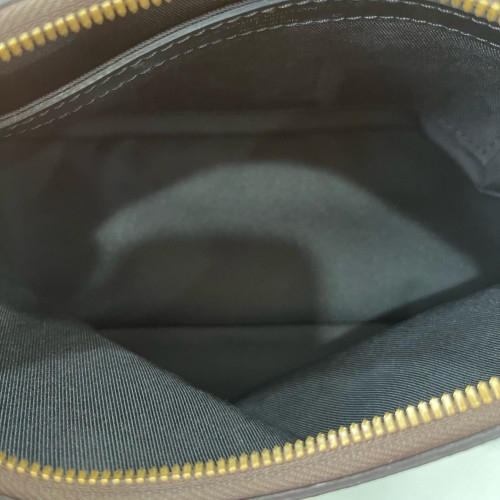 Louis Vuitton Shoulder Bag Monogram Brown Black