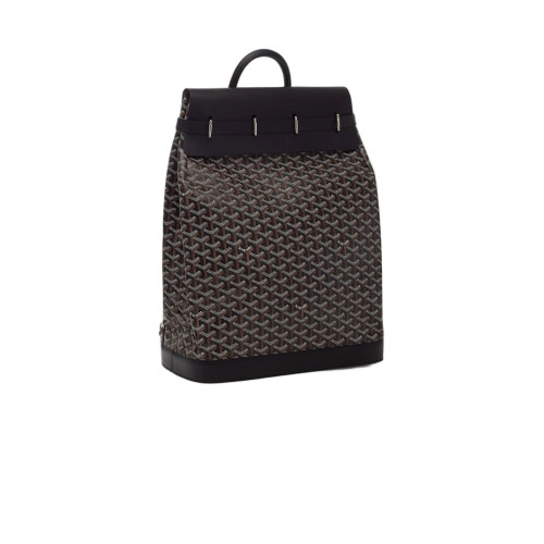 Goyard Backpack Goyardine Brown Black Grey Goyard Backpack Goyardine Brown Black Grey