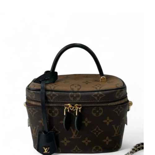 Louis Vuitton Vanity PM Reverse Monogram Brown Black