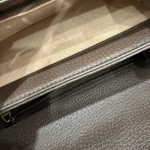 Gucci Messenger GG Supreme Monogram Beige Brown Green Gucci Messenger GG Supreme Monogram Beige Brown Green