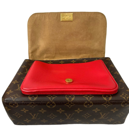 Louis Vuitton Marignan Monogram Brown Red