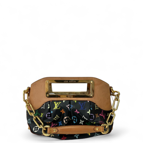Louis Vuitton Judy PM Monogram Multicolor Black Louis Vuitton Judy PM Monogram Multicolor Black