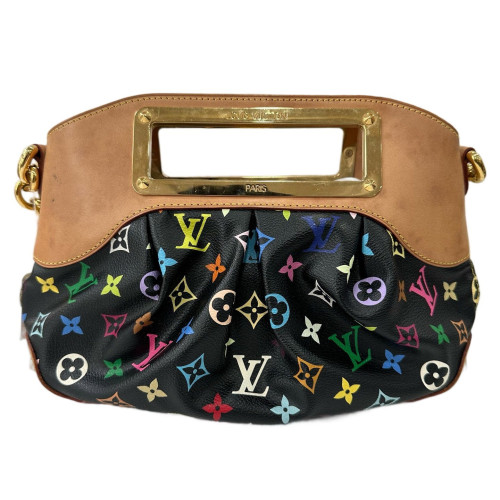 Louis Vuitton Judy PM Monogram Multicolor Black Louis Vuitton Judy PM Monogram Multicolor Black