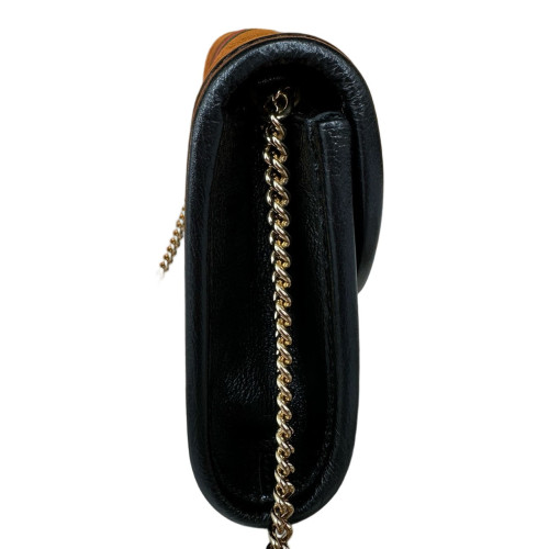 Gucci Shoulder Bag Calfskin Black Green Red Gucci Shoulder Bag Calfskin Black Green Red
