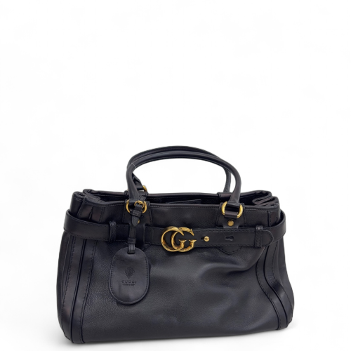 Gucci Handbag Calfskin Black Gucci Handbag Calfskin Black