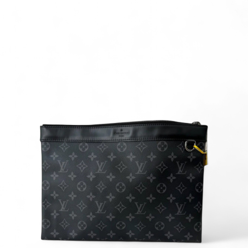 Louis Vuitton Discovery Pochette Monogram Eclipse Black