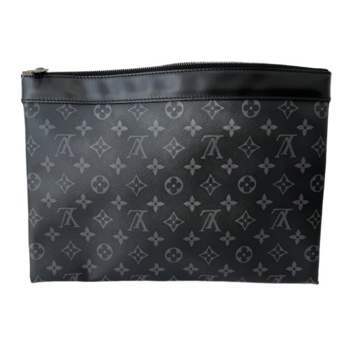 Louis Vuitton Discovery Pochette Monogram Eclipse Black