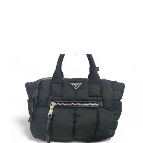 Prada Tote Bag Nylon Black Prada Tote Bag Nylon Black