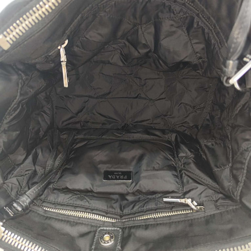 Prada Tote Bag Nylon Black Prada Tote Bag Nylon Black