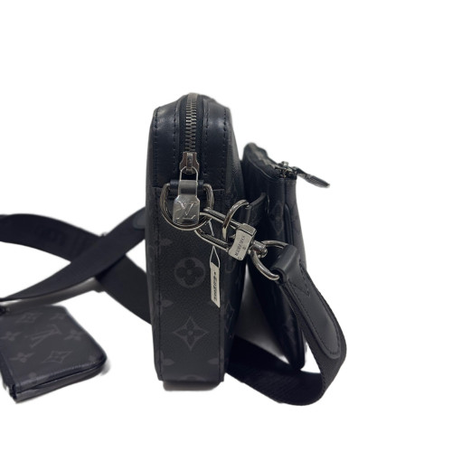 Louis Vuitton Trio Messenger Bag Monogram Eclipse Black