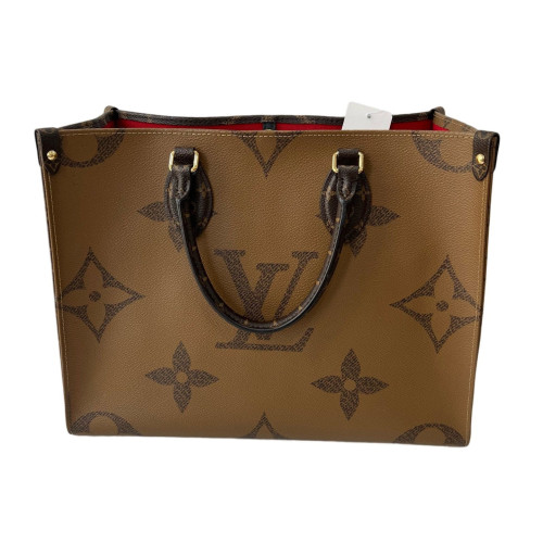 Louis Vuitton Onthego MM Reverse Monogram Giant Brown