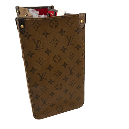 Louis Vuitton Onthego MM Reverse Monogram Giant Brown