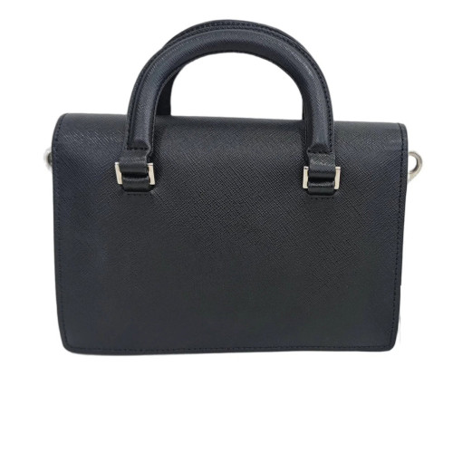 Prada Two-Way Bag Saffiano Calfskin Black