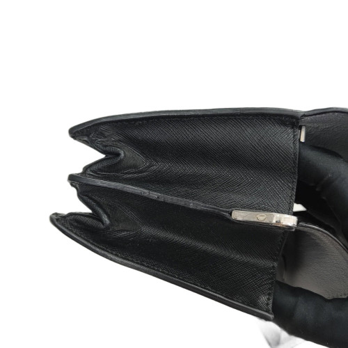Prada Two-Way Bag Saffiano Calfskin Black