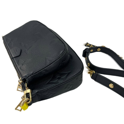 Louis Vuitton Multi Pochette Accessories Empreinte Monogram Giant Black
